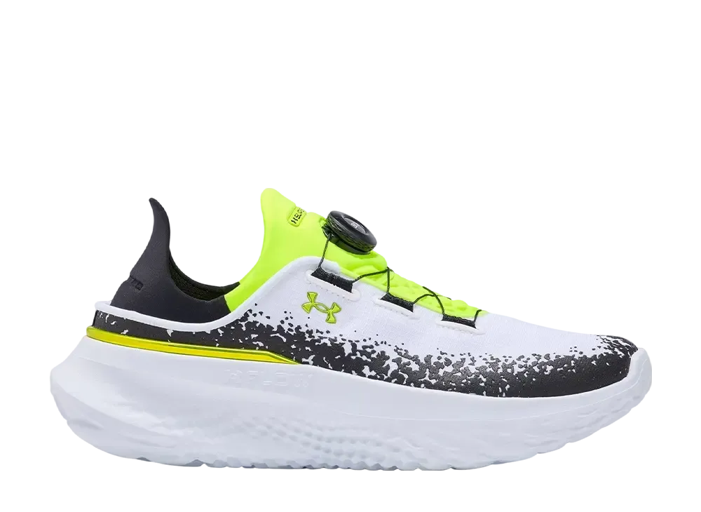 アンダーアーマー UAスリップスピード メガ リップストップ "ホワイト/ハイビスイエロー"