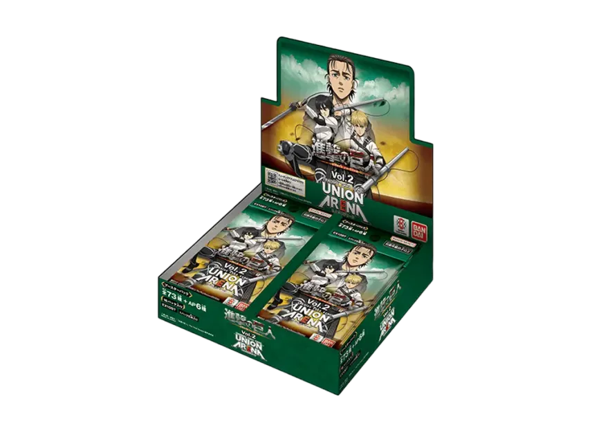 ユニオンアリーナ ブースターパック「進撃の巨人 Vol.2」ボックスの ユニオンアリーナ ブースターパック「進撃の巨人 Vol.2」ボックスの