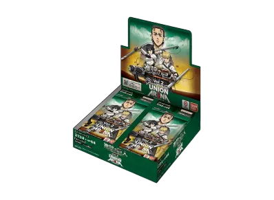 ユニオンアリーナ ブースターパック「進撃の巨人 Vol.2」ボックス