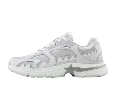 A BATHING APE SHARK STA #1 "White"