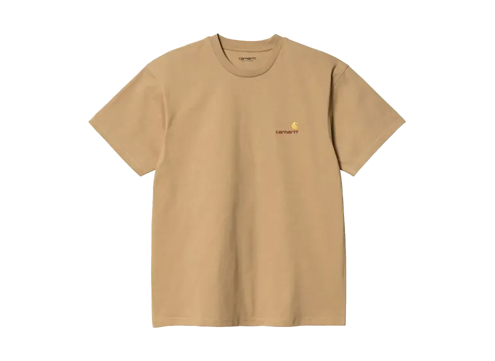 Carhartt WIP S/S American Script T-Shirt "Dusty H Brown"