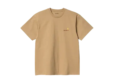 Carhartt WIP S/S American Script T-Shirt "Dusty H Brown"