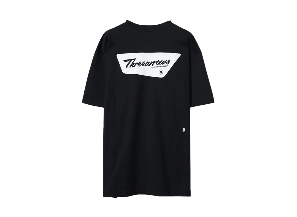 RATS THREE ARROWS TEE "BLACK"