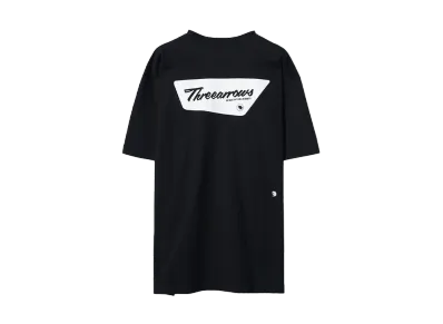 RATS THREE ARROWS TEE "BLACK"