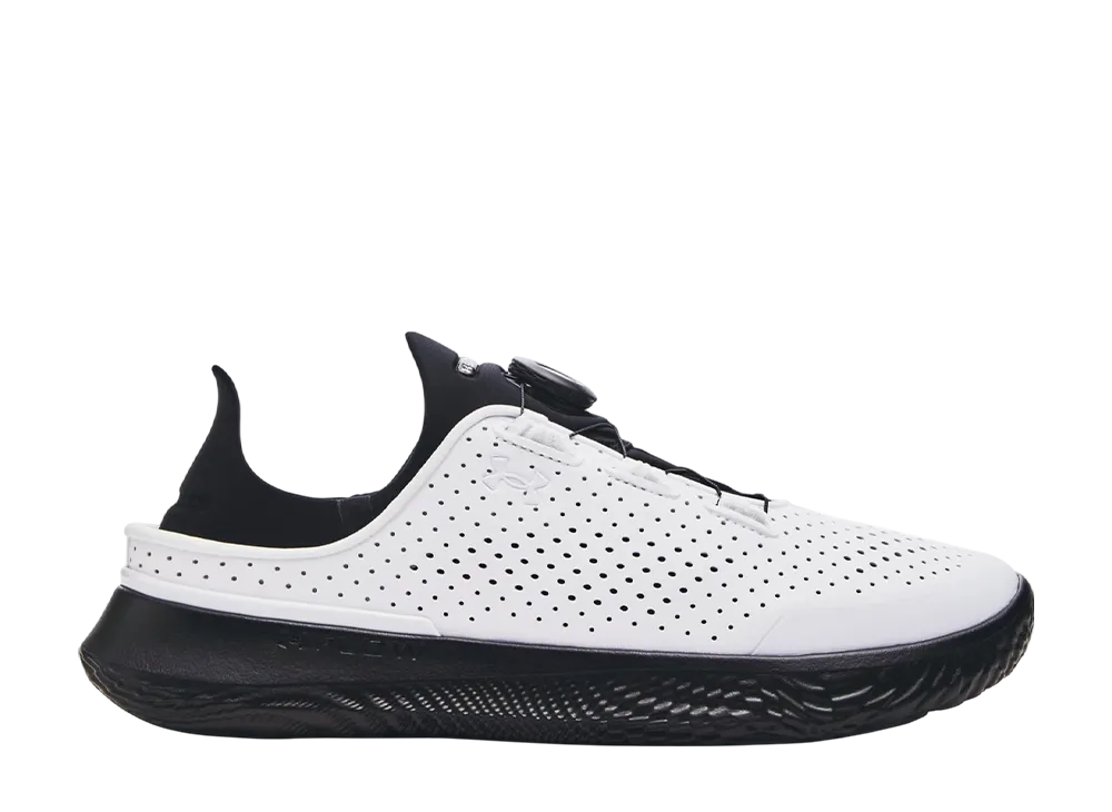 アンダーアーマー UAフロー スリップスピード トレーナー シンセティック "ホワイト/ブラック"