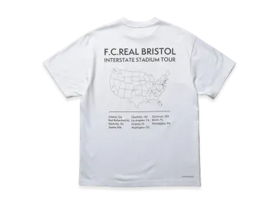 F.C.Real Bristol Interstate Stadium Tour S/S Tee "White"