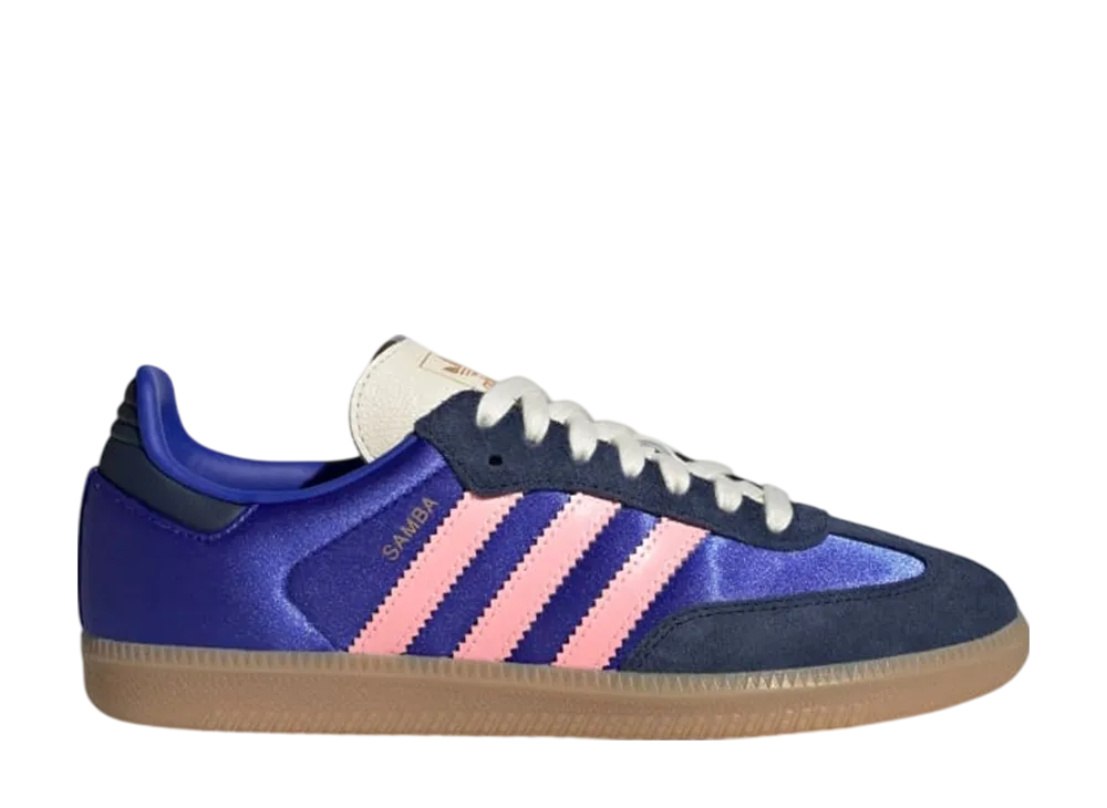 adidas Women's Samba OG "Lucid Blue/Night Indigo/Gum"