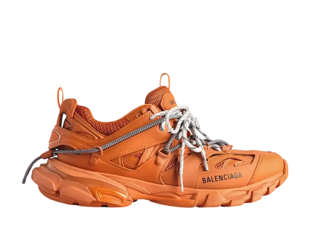 バレンシアガ トラック トレイル レース スニーカー "タンジェリン/グレー"