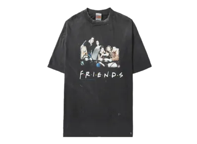 SAINT Mxxxxxx x FRIENDS SS Tee "Black" SM-HR8-0000-C56