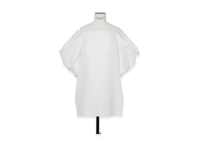 sacai Double-Faced Silk Cotton Pullover "Off White"
