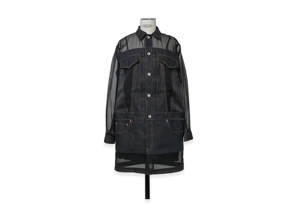 sacai Denim Mix Dress "Indigo"