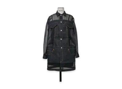 sacai Denim Mix Dress "Indigo"