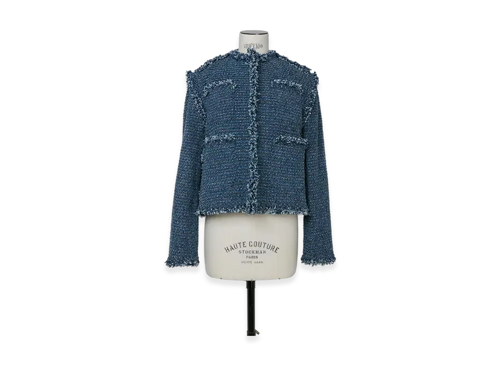 sacai Punching Denim Jacket "Indigo"