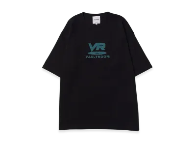 VAULTROOM Stripe Logo Tee "Black"