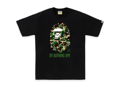A BATHING APE ABC Camo By Bathing Ape Tee "Black/Green"
