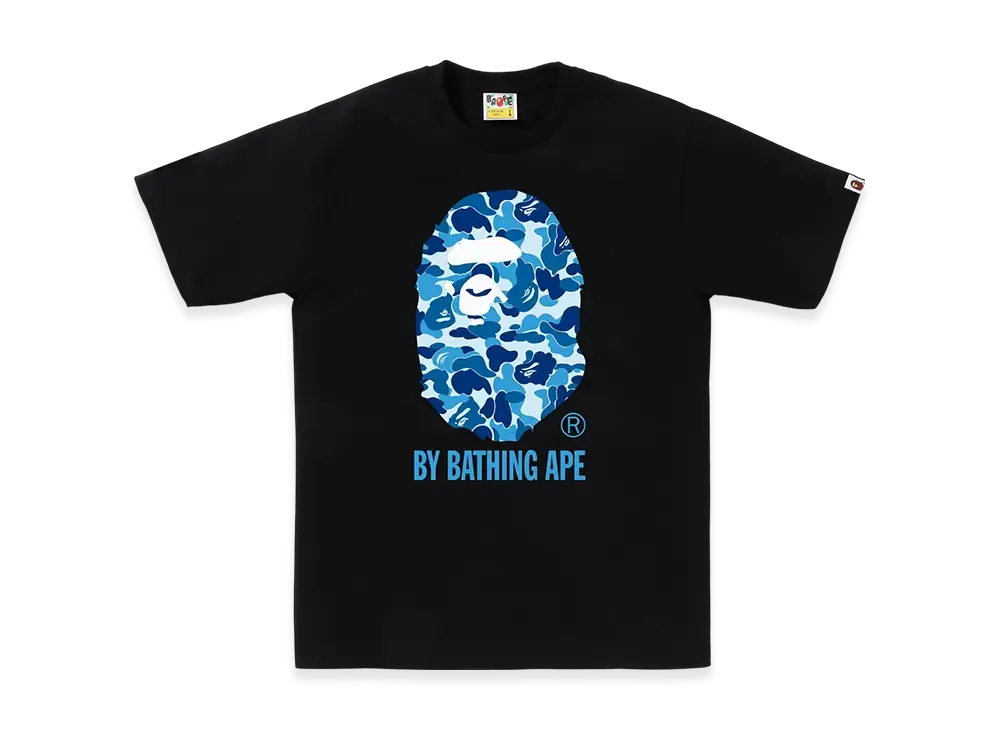 A BATHING APE ABC Camo By Bathing Ape Tee "Black/Blue"