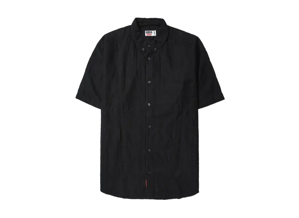Supreme x GOODENOUGH Patchwork S/S Shirt "Black"