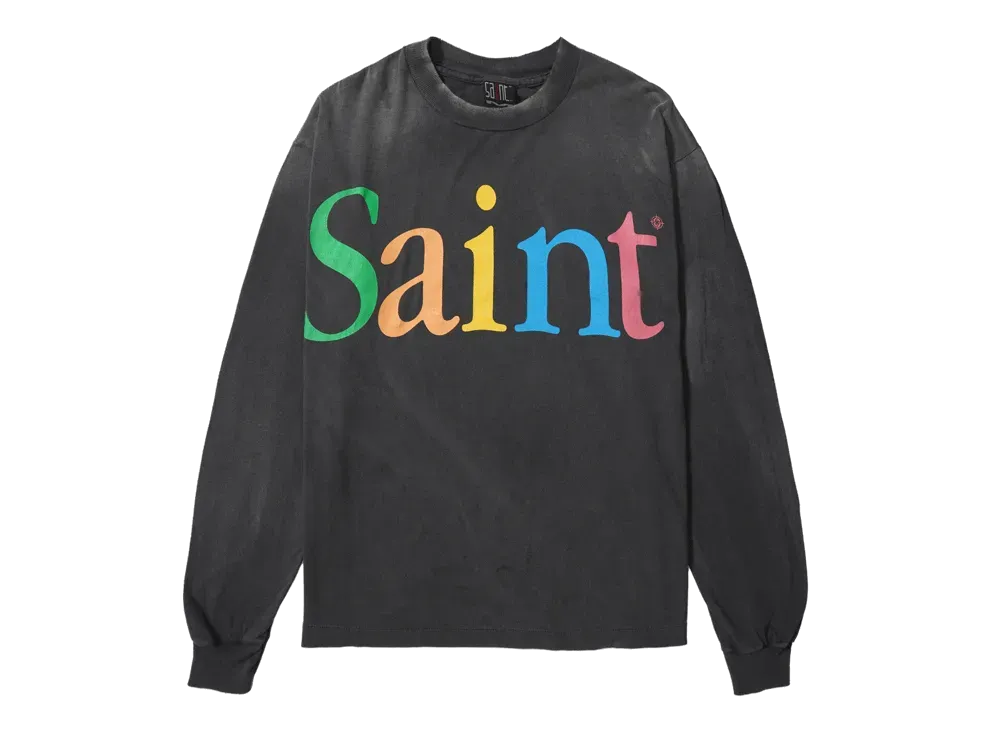 SAINT Mxxxxxx LS Tee Saint "Black"