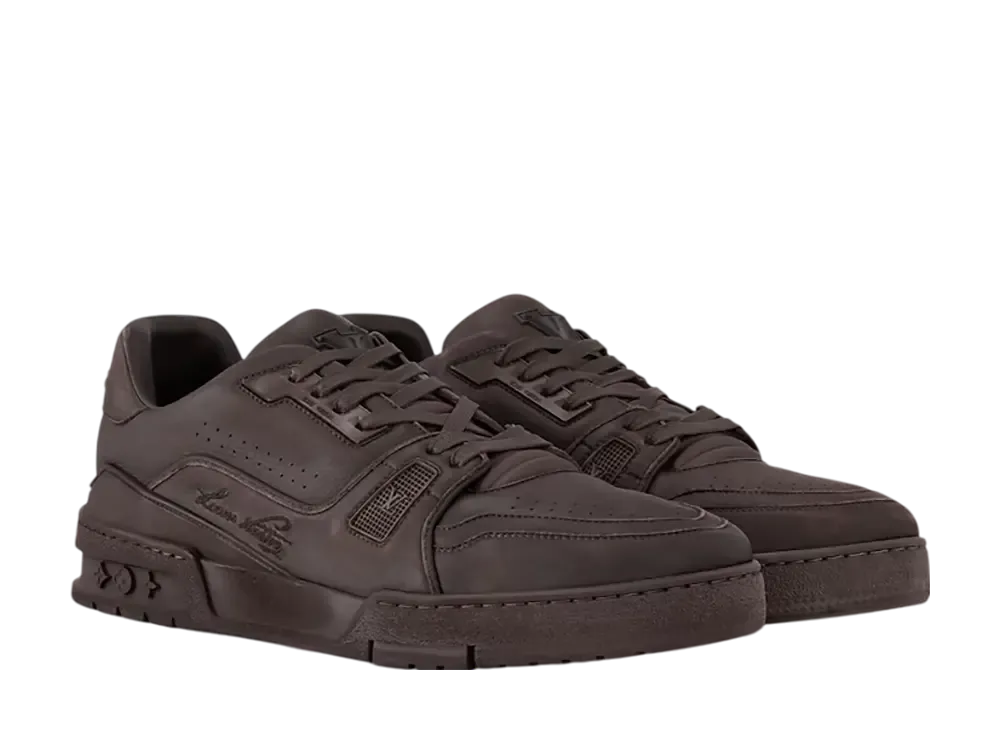 ルイヴィトン LV トレイナー スニーカー "マロン"