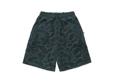 FR2 Pile Jacquard Rabbits Camo Short Pants "Green"