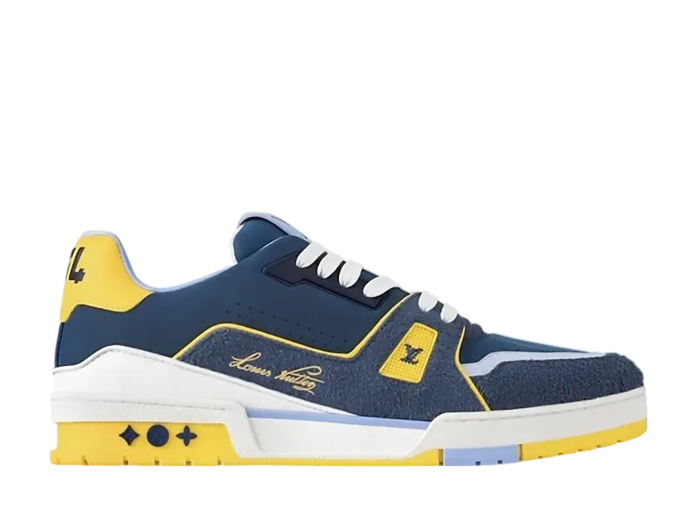 Louis Vuitton LV Trainer Sneaker "Marine"