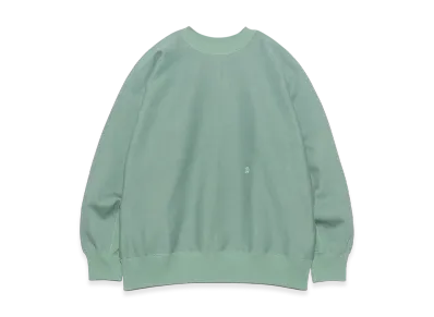 nanamica Crew Neck Sweat "CoralGreen"