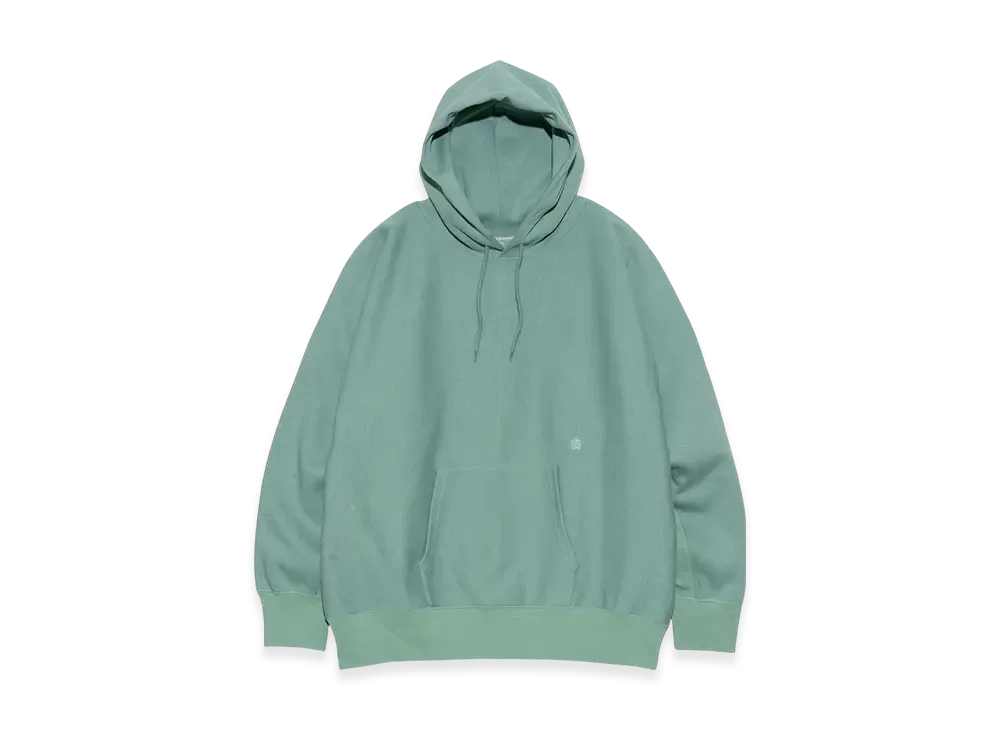 nanamica Hooded Pullover Sweat "CoralGreen"
