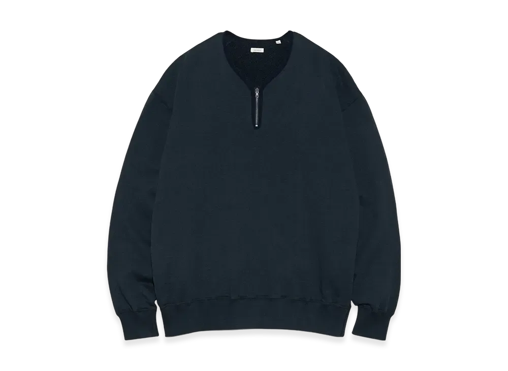 nanamica Reversible Half Zip Sweat "Navy"