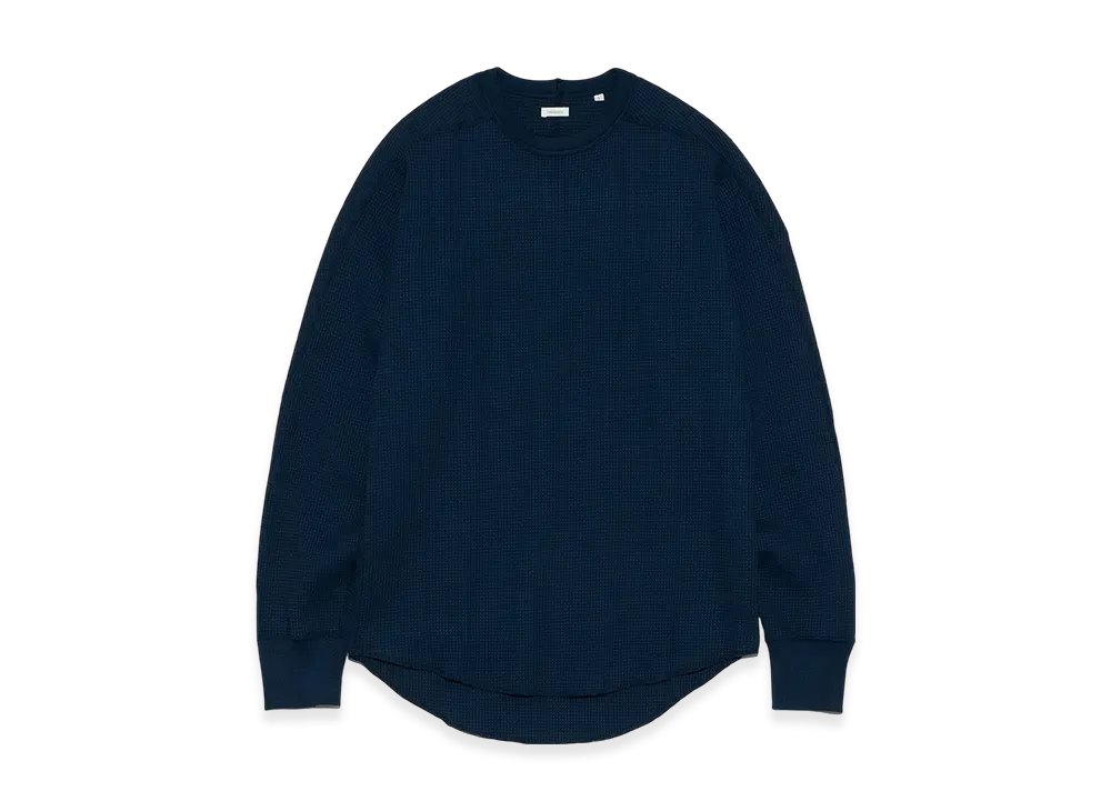 nanamica Crew Neck Thermal Sweat "Navy"