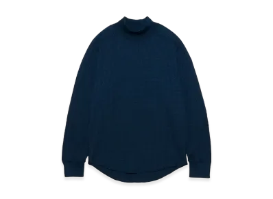 nanamica Mock Neck Thermal Sweat "Navy"