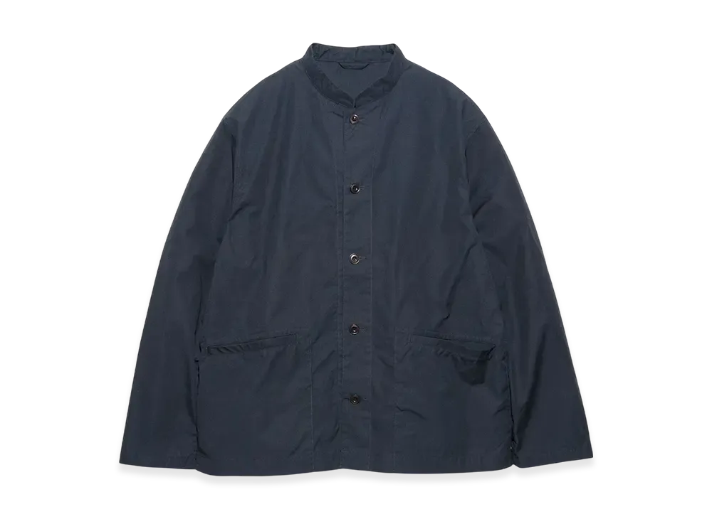 nanamica Band Collar Shirt Jacket "Navy"