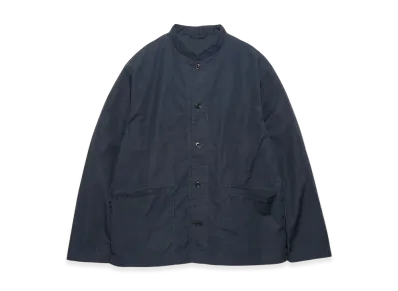 nanamica Band Collar Shirt Jacket "Navy"