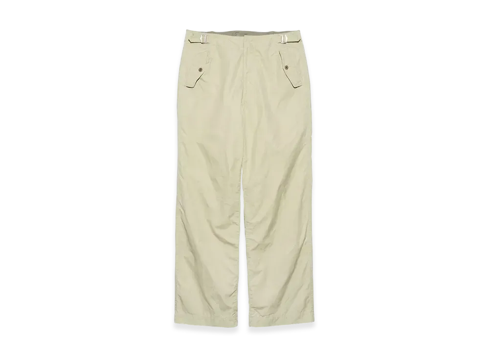 nanamica Side Belt Wide Pants "LightGreen"