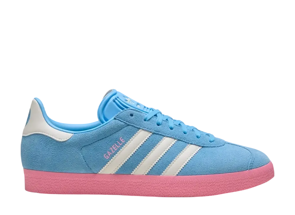 Inter Miami CF × adidas Gazelle "Semi Blue Burst/White Tint/Bliss Pink"