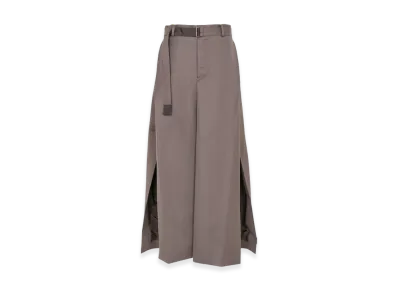 sacai Doeskin Skirt "Taupe"