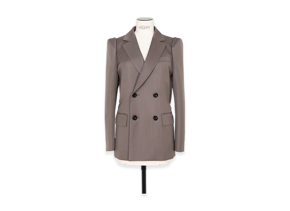 sacai Doeskin Mix Jacket "Taupe/Black"