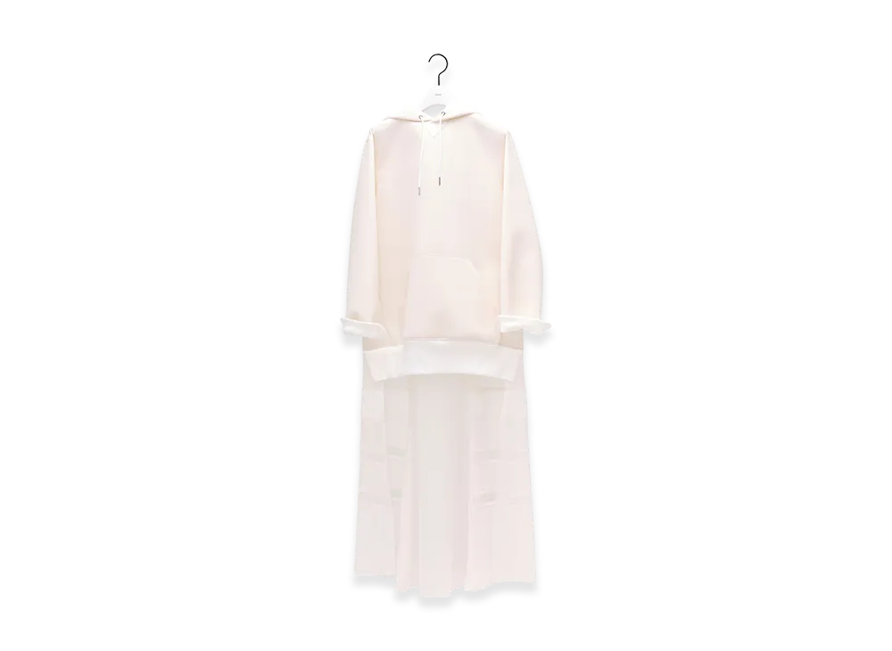 sacai Suiting Bonding Mix Dress 