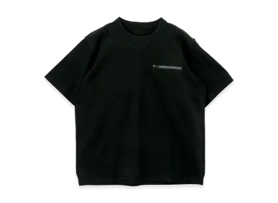 sacai Cotton Jersey T-Shirt "Black"