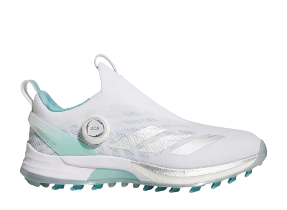 adidas Women's Adizero ZG25 Boa "Cloud White/Silver Metallic/Semi Flash Aqua"