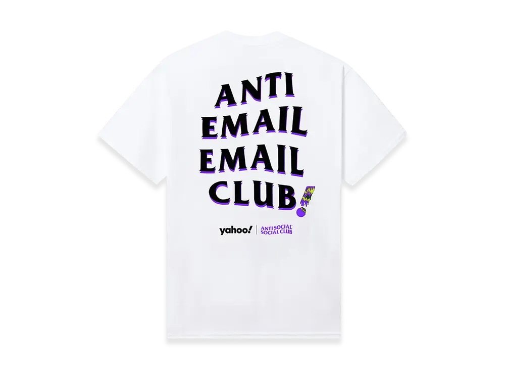 ANTI SOCIAL SOCIAL CLUB x Yahoo! AEEC Tee "White"