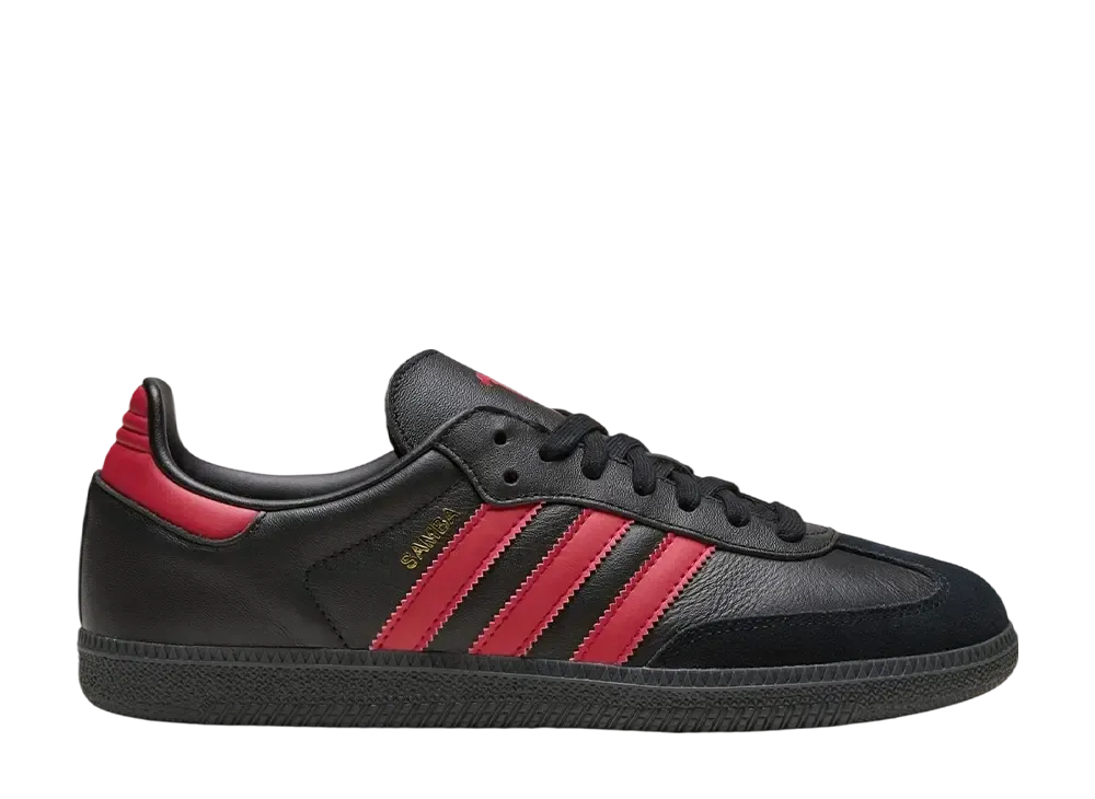 マンチェスター ユナイテッド × アディダスオリジナルス サンバ "ブラック/レッド" (2025/2026)