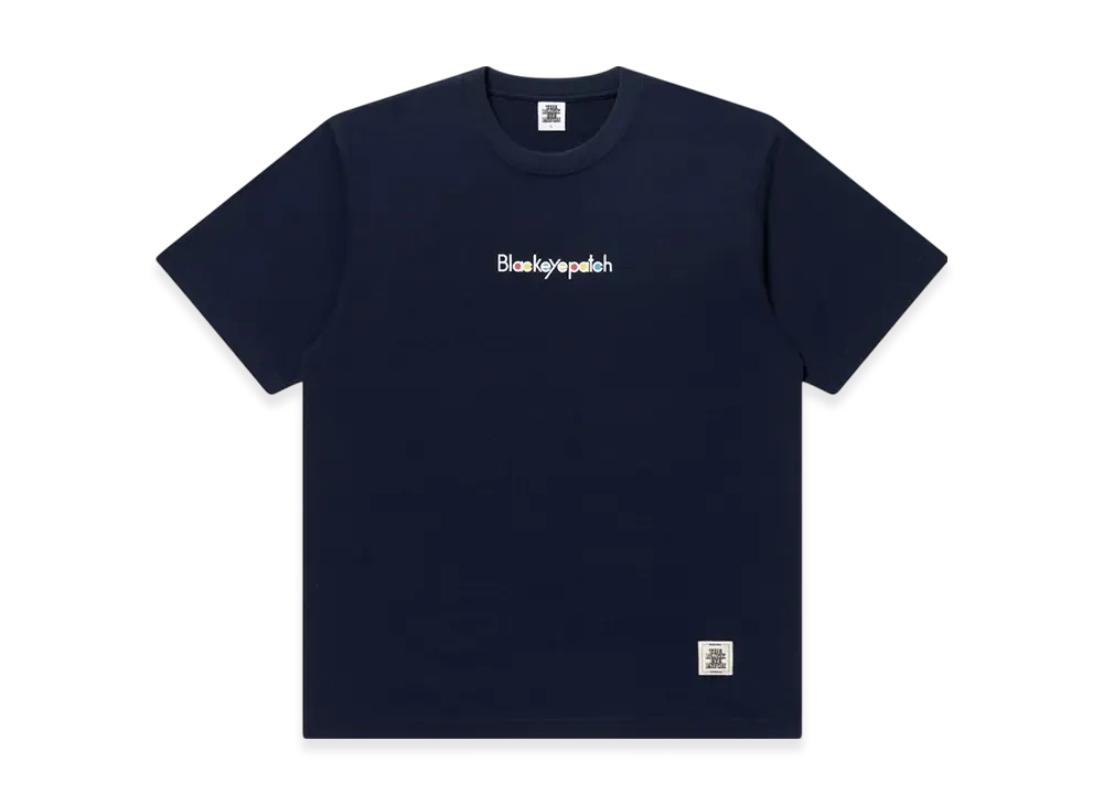 BlackEyePatch Top Chart Logo Tee "Navy"