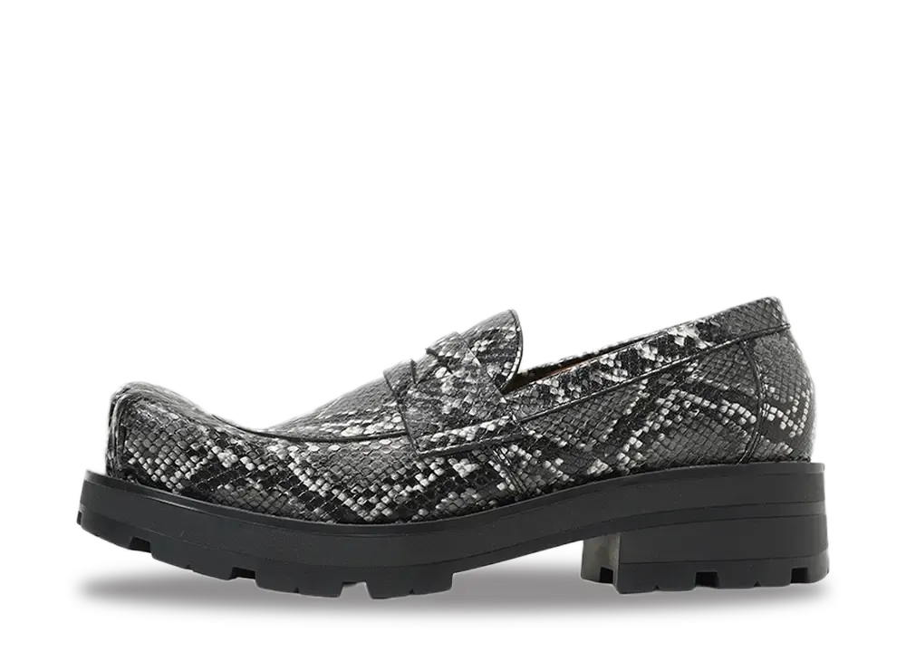 Charles Jeffrey Loverboy SHEATHED MOCCASIN MOGGIES "GREY"