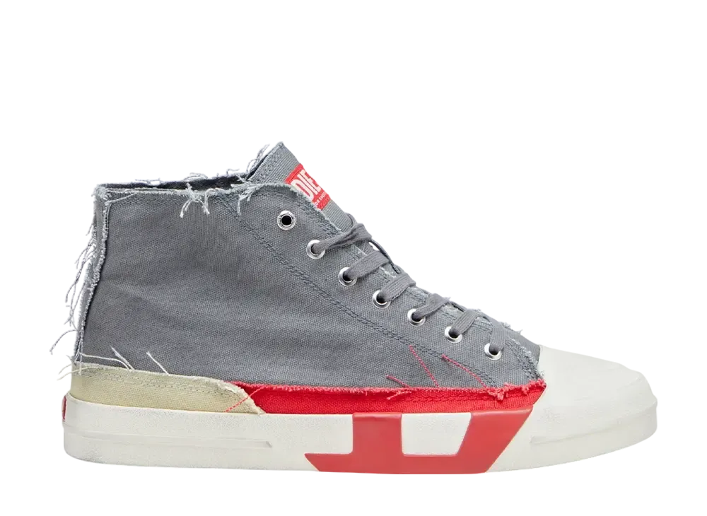 ディーゼル S-D-ヴァース ミッド "グレー/レッド"