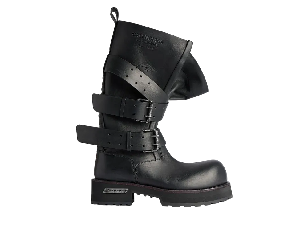 バレンシアガ ヴェノム ハイブーツ "ブラック"