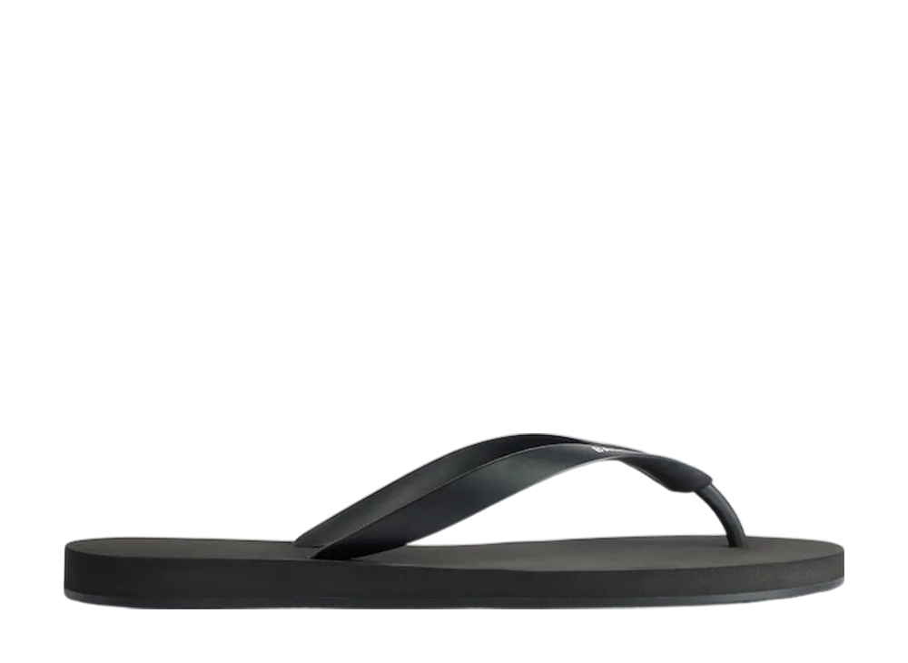 サンダル BALENCIAGA FW25 THONG TPU BALEN LOG (812925 W1TAA1090) Men's Thong Sandal in Black | Balenciaga US