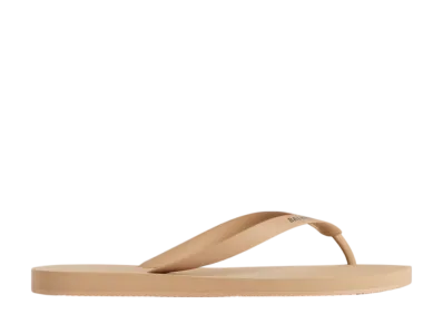 バレンシアガ トング サンダル "ベージュ"