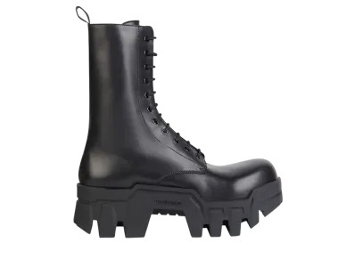 バレンシアガ ブルドーザー レースアップ ブーツ "ブラック"