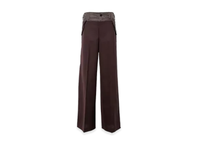 sacai Suiting Mix Pants "Brown"