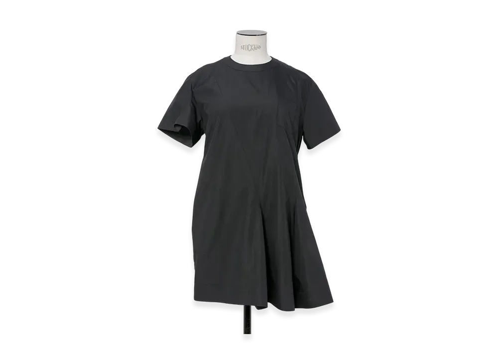 sacai Poplin Dress "Black"
